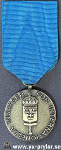 Försvarsmaktens medalj för internationella insatser i brons