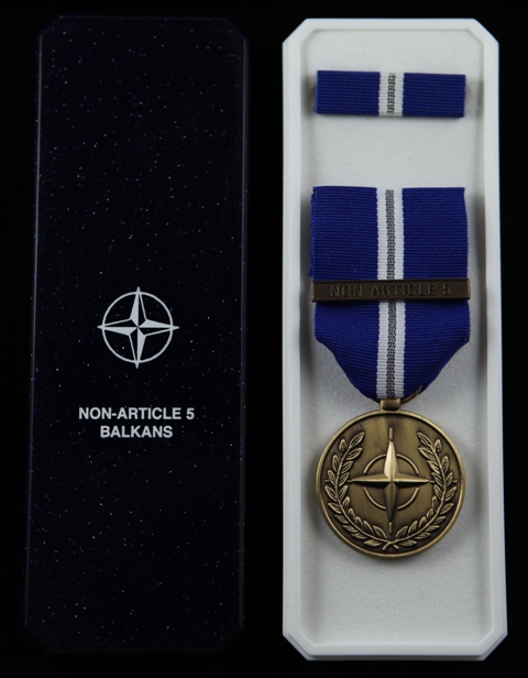 NATO Non-Article 5 medaljset