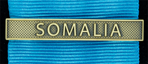 Bandspänne - SOMALIA - till stor medalj