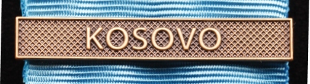 Bandspänne - KOSOVO - till stor medalj