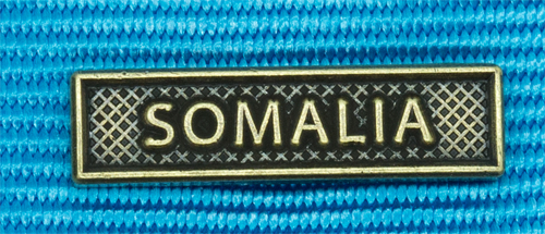 Bandspänne - SOMALIA - till miniatyrmedalj