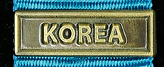 Bandspänne  - KOREA - till miniatyrmedalj