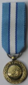 UNFICYP miniatyrmedalj