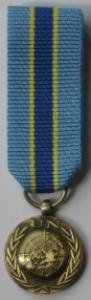 MONUC/MONUSCO miniatyrmedalj