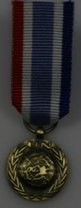 UNOMIL miniatyrmedalj