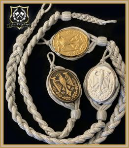 SCHUTZENSCHNUR FUR HEER UND LUFTWAFFE I SILVER