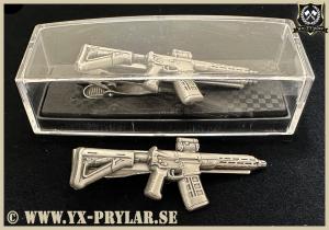 Slipsnål AK 24 i antik silver