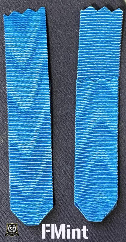 Miniatyrband till Försvarsmaktens medalj för internationella insatser