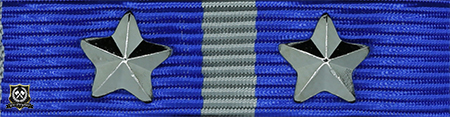 Forsvarets medalje for internasjonale operasjoner med 2 stjerner (**)