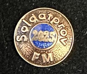 Soldatprovsmärke "FM 2025"