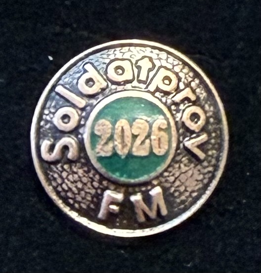 Soldatprovsmärke "FM 2026"
