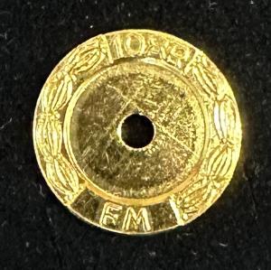 Krans i guld för 10 genomförda soldatprov