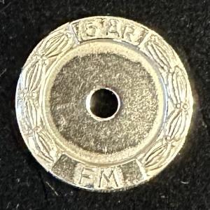 Krans i silver för 5 genomförda soldatprov