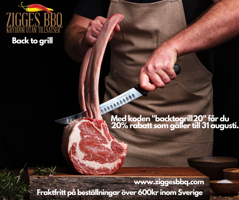 Back to grill | 20% rabatt på hela sortimentet
