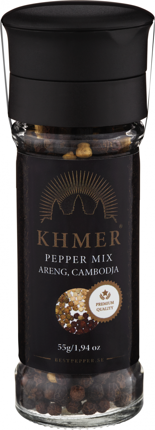 Khmer Pepparmix i glaskvarn 55 gram