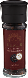 Khmer Rödpeppar i kvarn 44 gram