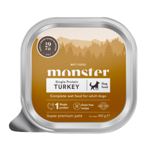 Monster Dog Adult Turkey Paté 150g