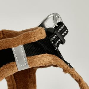 Dogman Air Step-in Plush Harness Black