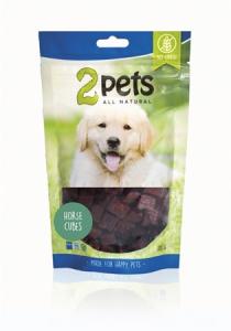 2pets Dogsnack Häst Cubes - Flera storlekar