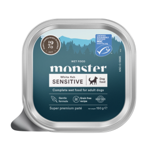 Monster Dog Adult Sensitive Fish Paté 150g