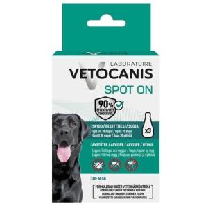 Fästingmedel Vetocanis Spot on Hund Large 3x3ml