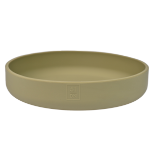 51 Degrees North - Matskål Silikon, Khaki - 300ml