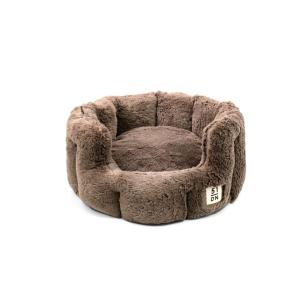 51 Degrees North - Round Softbed - Dark Brown