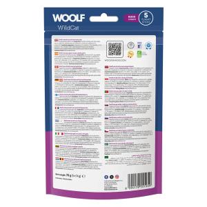 WOOLF  Wildcat Cream Snacks 5pcs - Duck and Catnip