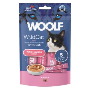 WOOLF  Wildcat Cream Snacks 5pcs - Tuna and Salmon