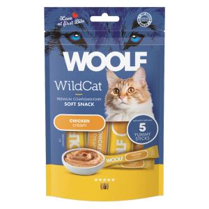 WOOLF  Wildcat Cream Snacks 5pcs - Chicken