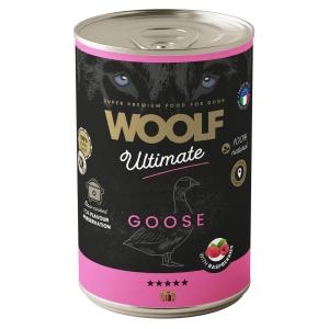 WOOLF  Ultimate Canned Dogfood - Goose With Raspberry 400g