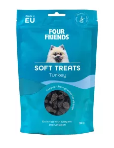 FourFriends Soft Treats Turkey 200g