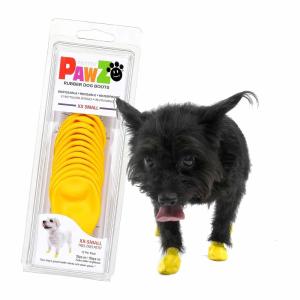 Pawz Hundstövlar X2-Small Gul