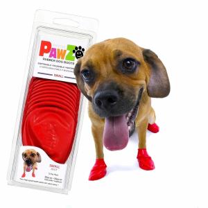 Pawz Hundstövlar Small Röd
