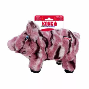 Kong Low Stuff Stripes Pig