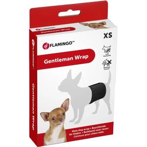 Flamingo Kisskydd Hanhund Svart
