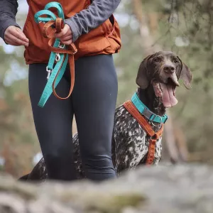 Hurtta Casual reflexkoppel ECO 180*20cm Peacock