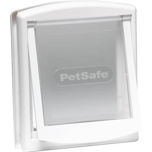 Persafe Katt & Småhundslucka Vit Transparent Lucka