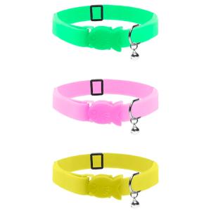 Halsband Neopren Mix Neonfärg