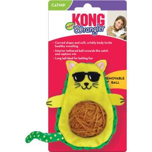 Kong Wrangler Avokado Kattleksak