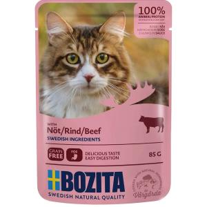 Bozita Feline i sås, påse 85gr Nötkött