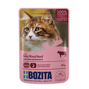 Bozita Feline i Gelé, påse 85gr Nötkött