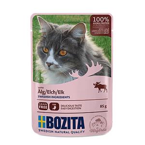 Bozita Feline i Gelé, påse 85gr Älg