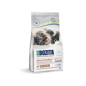 Bozita Inomhus & Steriliserad, Spannmålsfri Ren