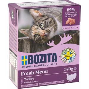Bozita Feline Kalkon i Gelé, 370g Tetra