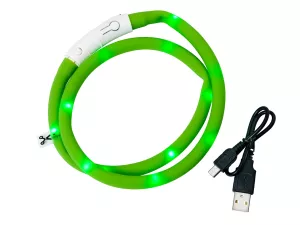 Dogman LED-Ring Silicon Grön