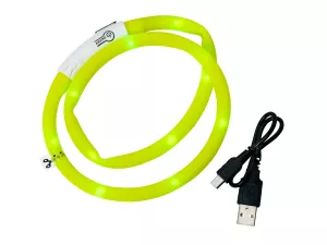 Dogman LED-Ring Silicon Gul