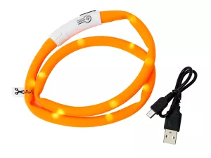 Dogman LED-Ring Silicon Orange
