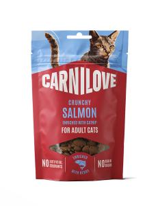 Carnilove Cat Crunchy Snack Salmon enriched with Catnip 50 g