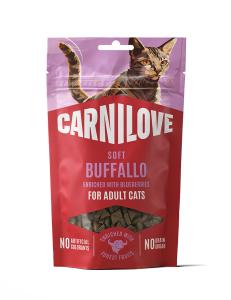Carnilove Cat Soft Snack Buffallo enriched with Blueberries 50 g